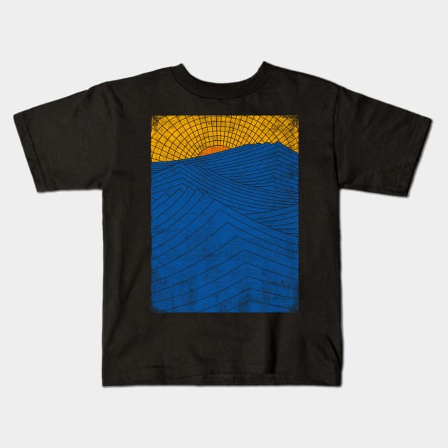 Sunrise Kids T-Shirt by bulografik